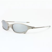 AliExpress Polarized sunglasses for men and women, trendy silver frame, travel, cycling, and driving sunglasses