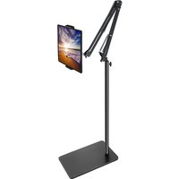 Tablet Floor Stand For iPad Air Xiaomi Pad Pro Kindle Samsung Mini 11 12.9 13 Inch Bed Phone Mount Height Adjustable Arm Holder
