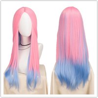 Women Alien Stage Mizi Heat Resistant Synthetic Long Hair Wigs Mizi Cosplay Wig Heat Resistant Synthetic Cosplay Wig