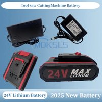 24V Universal Lithium Battery Cordless Rechargeable Worx Battery,Replace Impact Drill Electric Chainsaw Battery