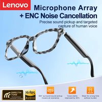 Lenovo Intelligent AI Bluetooth Glasses For Bone Conduction Translation Recording Music Call Noise Reduction Meeting Recording