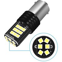 2pcs Wholesale BA15S P21W T20 7443 1157 Ba15D LED 3030 24SMD Brake Light Bulb LED Canbus With Error Free 12V Led Canbus