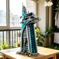 5201PCS Classic Tower With Figures Compatible Battle Tower Modular Model Building Block Construction Assembly for Holiday Gifts