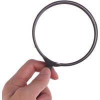 17.5cm Lens Diameter 90mm 5X Handheld Magnifier 5X Reading Map Newspaper Magnifying Glass Jewelry Plastic Magnifying Glass