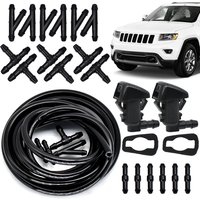 Front Windshield Wiper Washer Spray Jet Nozzle For Jeep Grand Cherokee WK2 2011-2019 Liberty KK Commander Dodge Nitro Durango