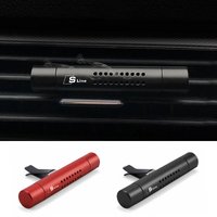 Air Aroma Fragrance Vent Clip Outlet Diffuser For Audi Sline Quattro A1 A2 A3 A4 A5 A6 A7 A8 Q1 Q2 Q3 Q4 Q5 Q6 Q7 Q8 TT S4 S6 C6