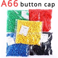 50Pcs A66 8x8x4.4mm Color Square Tactile Switch Button Caps Hat For 6*6*7.3mm Square Head
