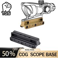 Airsoft Tactical Fast COG Series Scope Mount Offset Optic Adapter Scope Sight Base Set for ACOG VCOG Hunting Toys 20 MM Guid