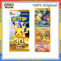 Coming Soon Genuine Pokemon 30th Anniversary Celebration Supplement Package Pokemon Cards Pikachu Pokemon TCG Trading Card Gifts