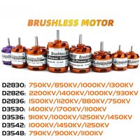 dys D2822 D2826 D2830 D2836 D3530 D3536 D3542 D3548 Brushless Motor 2-3/4/5S For RC Mini Multicopters Plane Fixed-wing Aircraft