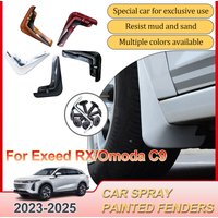 For Exeed RX Accessories Omoda C9 9 2025-2023 Fender Mud Flaps Splash Guard Mudguards Baking Paint Mudflaps Auto External Parts