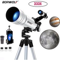 BORWOLF 70400 Professional High-definition Astronomical Telescope 333X To See The Moon and Stars Bird Watching Monocular image 4