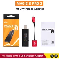 For Mayflash Magic S Pro 2 USB Wireless Controller Joypad For Switch Pro / Fight Stick Gamepad Adapter for Xbox Series X/S