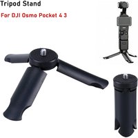 Extendable Mini Tripod For DJI Osmo Pocket 3 4 With 1/4 Screw Compatible With Phone Clip And Other Expansion Adapters
