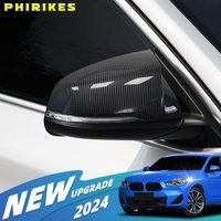 Carbon Fiber Wing-Style Rearview Mirror Cover for BMW X1 F48 X2 F39 F40 F53 F44 Z4 G39 Toyota Supra Car Accessories