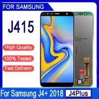 High quality 6.0" For Samsung J4+ 2018 J4 Plus J415 J415F J410 LCD Display Touch Screen Digitizer Assembly For Samsung J4 core