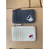Disney Coin Purses Cartoon Mickey Mouse Cute Wallet Minnie Coin Pouch Kawaii Card Holder Zipper Handbag