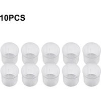 10pcs 15ml/30ml Plastic Measuring Cup Transparent Clear Double-scale Medicine Graduated Measuring Cup Container