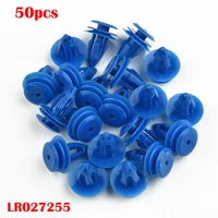 50pcs For Rover Range for Evoque car Wheel Arch Trim Clips Replace Blue Decorate Front Rear LR027255 Left Right Plastic