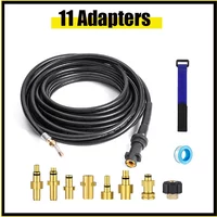 Sewer Drain Water Cleaning Hose Cleaner Pressure Washer Sewer Jetter 1/4 Adapter For Karcher/Parkside/Nilfisk/Stihl/Elitech