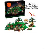 Creative 2017Pcs MOC 10354 Shire Model Building Blocks Expert Architecture Bricks Toy Christmas Birthday Gifts Streetview