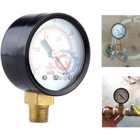 Vakuum-/Luftdruckmessgerät, Mini-Zifferblatt, Dual-Scale-Zifferblatt, 1/4 Zoll NPT-30HG/0 PS, Vakuum-Manometer, 2 Zoll Zifferblatt, digitale Anzeigetisch