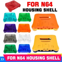 11 COLORS Replacement Retro Video Game Console Housing Shell Cover Case for N64 Gaming Console Accessories
