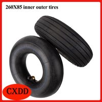 Dependable 260x85 Commuting Scooter Tire Replacement Kit with Inner Tube 3.00-4 Size