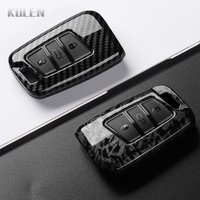 ABS Carbon Fiber Style Car Key Case Cover For VW Volkseagen Passat B8 Magotan For Skoda Superb A7 Kodiaq Seat