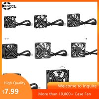 2pcs Dual Ball USB Cooling Fans, DC 5V, Quiet, for DIY, Router, Game Console, TV Box, Power Supply (40mm 50mm 60mm 70mm 80mm)