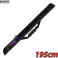Booms Fishing 195cm Large Waterproof Nylon Fishing Rod Case Portable Folded Fishing Pole Case Extended Design Fishing Rod Bag