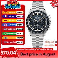 PAGANI DESIGN 2026 New Men's Watches Retro Luxury Tribute to CK2998 Quartz Watch For Men Speed Chronograph AR Sapphire crystal image 4