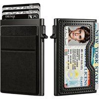 Card Holders Luxury Purses Anti Rfid Blocking Protected Id Card Holder Case Leather Card Holder for Women Thin Slim Smart Wallet