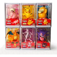 Authentic Pok é mon Doll Handmade Decoration Pikachu CHARIZARD GENGAR MEWTWO Figuresfor Children's Toys Christmas Gift