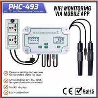 GA Tuya Wifi 3-in-1 Aquarium PH Controller EC Temperature Meter Water Monitoring System Water Quality Tester for Pool Fishpond