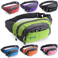 Travel Waist Bag Zipper Outdoor Sports Shoulder Bag Men's and Women's Waterproof Fashion Large-capacity Adjustable