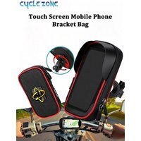 AliExpress cycle zone Touch Screen Bicycle Phone Holder Bag 360° Rotation 2-in-1 Waterproof Front Frame Bag for MTB Cycling Road Bike Accessories
