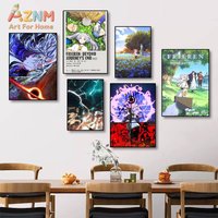 F-Frieren Beyond Journeys End Home Wall Decor Dorm Room Bedroom Living Room Decorative Flats Club Decoration Birthday Gift