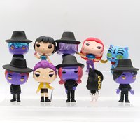 10pcs/set Ornaments K-pop FUNKO 4 Inches Witch Hunt Men's Groups Women's Groups Star Handmade Game Peripheral Trendy Toy Model