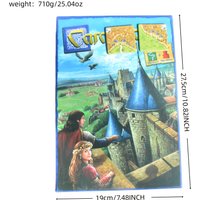 Board Game (Includes Rivers & Monasteries Expansion Pack) - Award-Winning Strategy Board Game | Medieval Theme | 2-5 People | Best Seller in Europe | Halloween, Christmas Gifts*