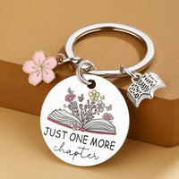 Book Lover Gift Bookmarks Keychains for Women Book Enthusiasts Book Gifts