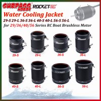Surpass Hobby Rocket Water Cooling Jacket 29-S 29-L 36-S 36-L 40-S 40-L 56-S 56-L for 29/36/40/56 Series RC Boat Brushless Motor
