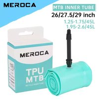 MEROCA 26 27.5 29 inch mtb inner tube 45L Presta Valve for Mountain bike Ultralight anti-puncture 26 inch bicycle inner tube