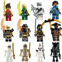 Toy cartoon character assembly toy building block doll children puzzle birthday gift