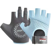 AliExpress NONE Fitness Gloves Female Yoga Sports Spinning Apparatus Lady Training Anti-Slip Breathable Thin Half Finger Barbell Cycling Gloves
