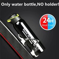 AliExpress NONE 500ML Bicycle Water Bottle Vacuum Stainless Steel Cycling Water Bottle Double Walled Simple Thermo Mug Insulated With Straw