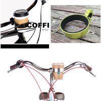 Outdoor Cycling Aluminum Bicycle Cup Holder Bike Coffee Drinks Cups Milk Tea Cups Holder Handlebar Mount Stand
