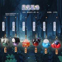 【In Stock】Hot Anime Star Wish Crystal Pendant Blind Box Totoro Cartoon Phone Chain Cute Bag Hanging Ornament Decor Collection