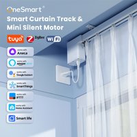 OneSmart Tuya Wifi Zigbee Mini Electric Smart Curtains Motor Rail Track Rod System Support Google Assistant Alexa Smart Life