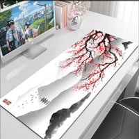 Gaming XL Home New HD Mousepad Sakura Japanese Cherry Blossom Mouse Pad XXL keyboard pad Non-Slip Office Carpet Laptop Mice Pads